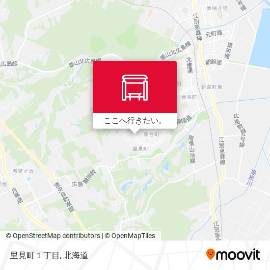 里見町１丁目地図