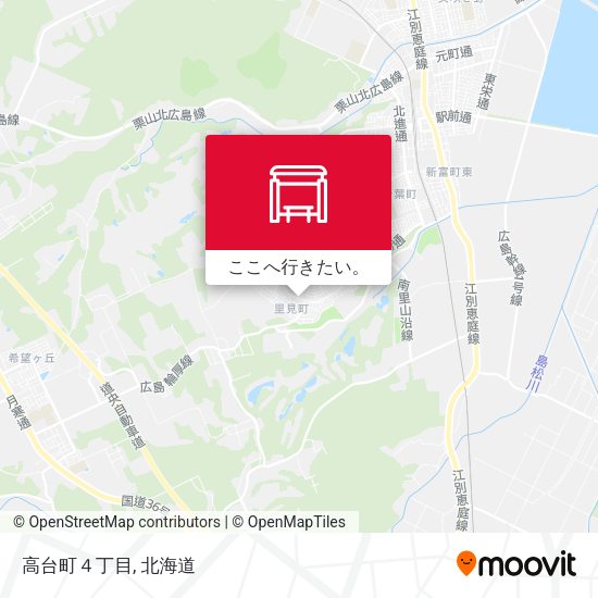 高台町４丁目地図