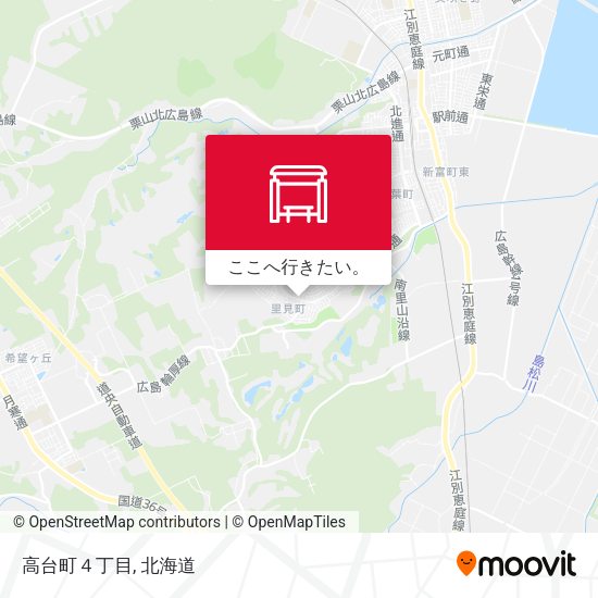 高台町４丁目地図