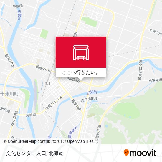 文化センター入口地図