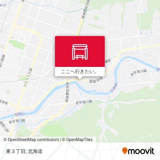 東３丁目地図