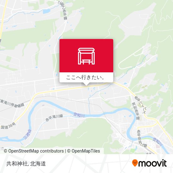共和神社地図