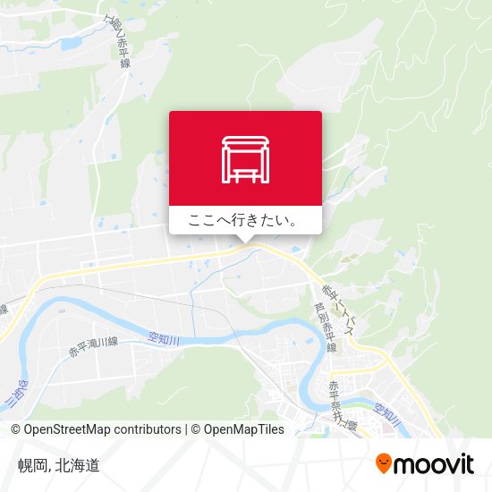 幌岡地図