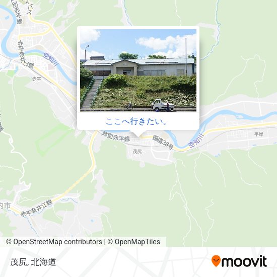 茂尻地図