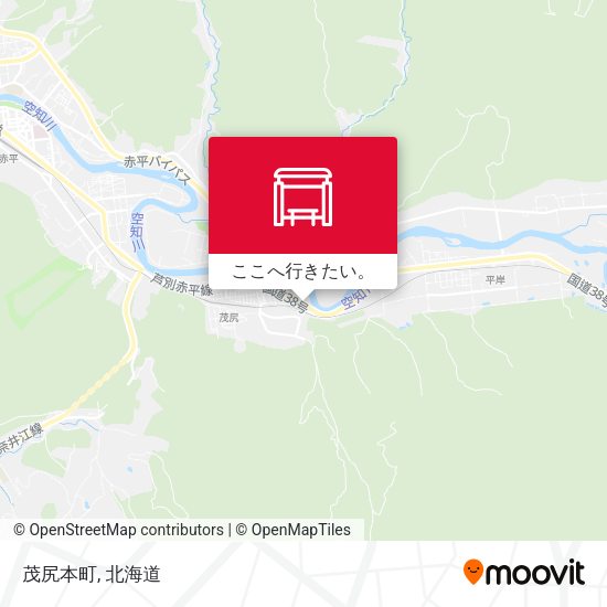 茂尻本町地図