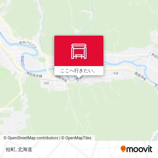 桂町地図
