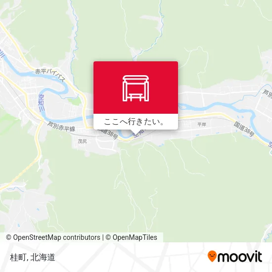 桂町地図