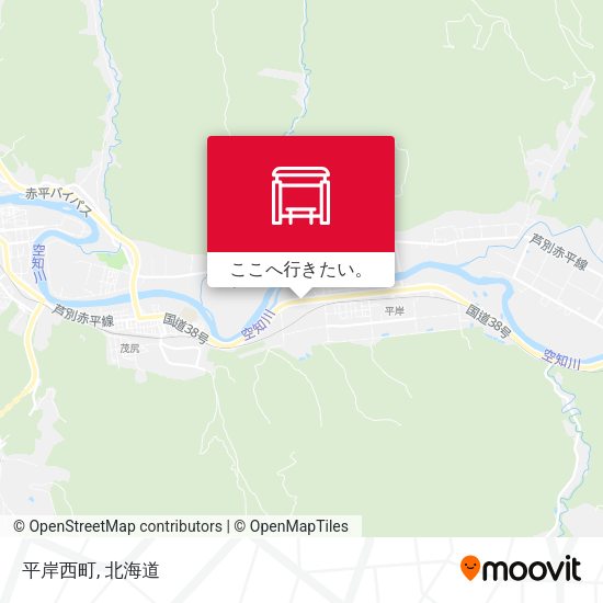 平岸西町地図