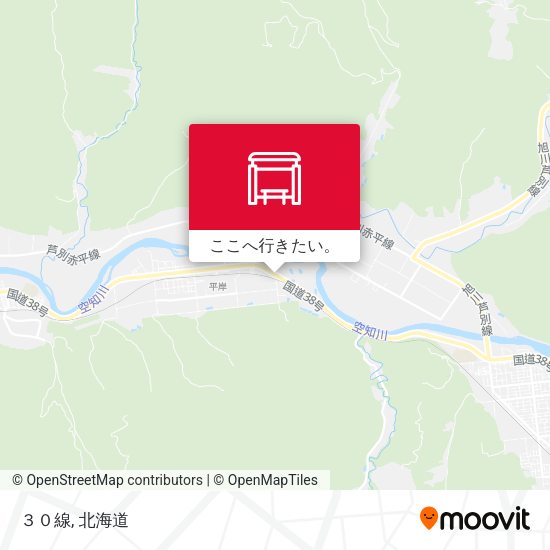３０線地図