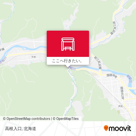 高根入口地図