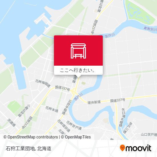 石狩工業団地地図