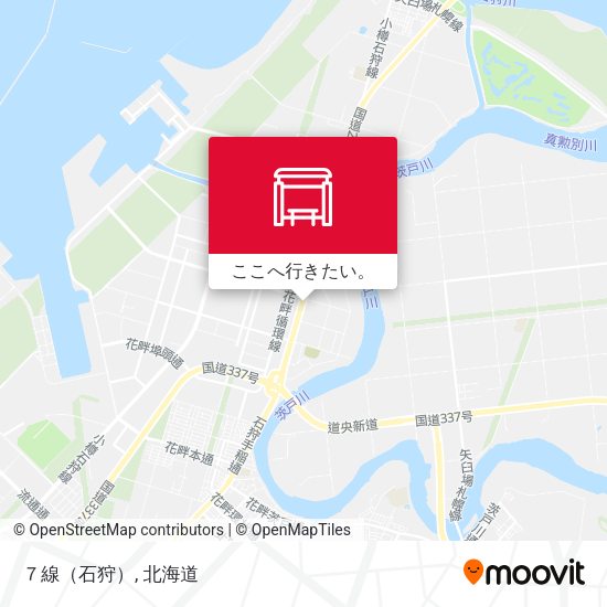 ７線（石狩）地図