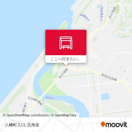 八幡町入口地図