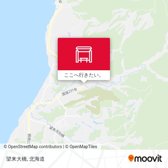 望来大橋地図
