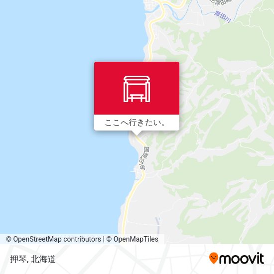 押琴地図