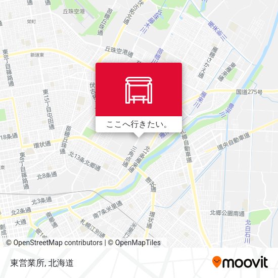 東営業所地図