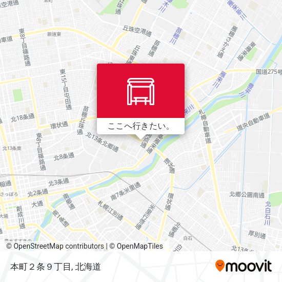 本町２条９丁目地図