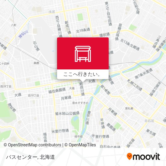 バスセンター地図