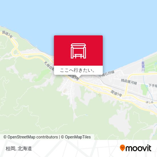 桂岡地図