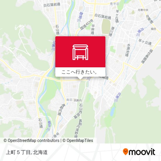 上町５丁目地図