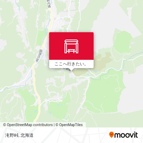 滝野峠地図
