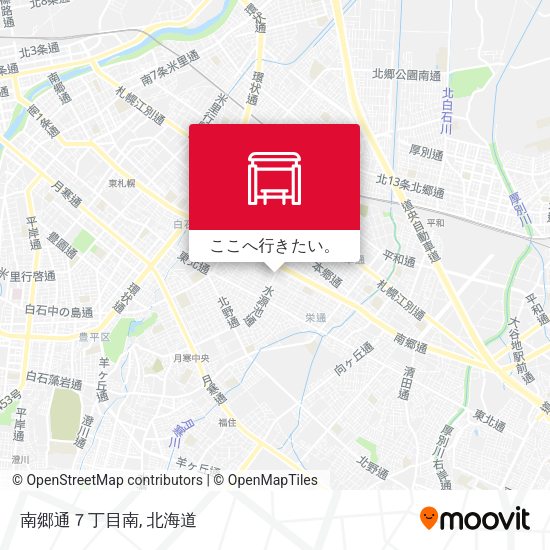 南郷通７丁目南地図
