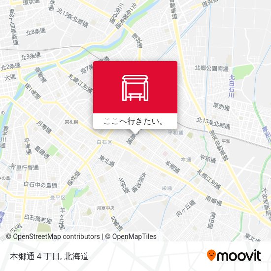 本郷通４丁目地図