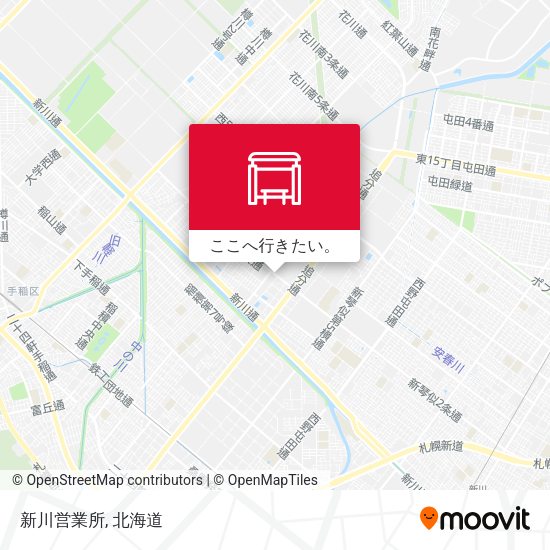 新川営業所地図