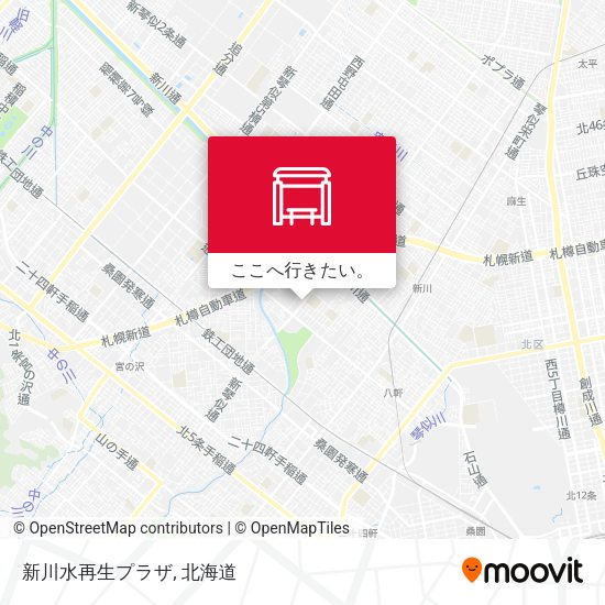 新川水再生プラザ地図