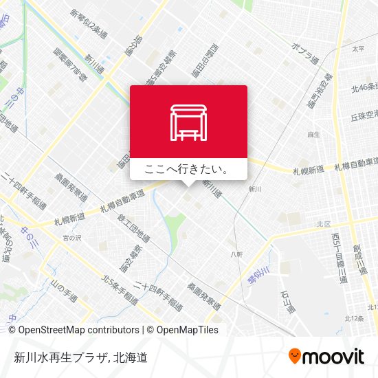 新川水再生プラザ地図