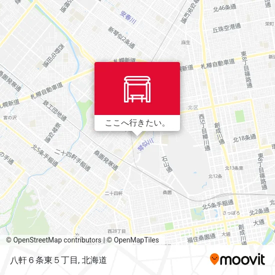 八軒６条東５丁目地図