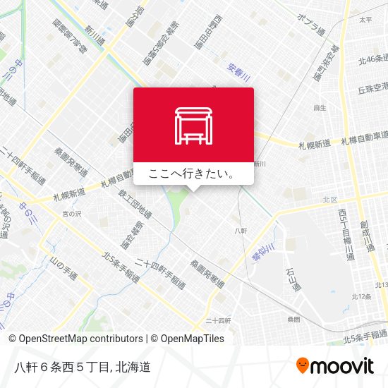 八軒６条西５丁目地図