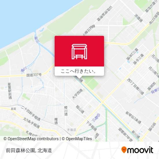 前田森林公園地図