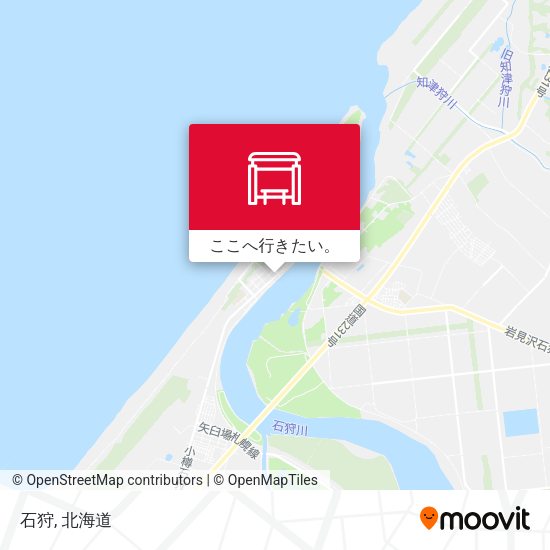 石狩地図