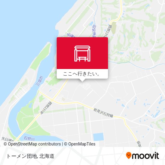 トーメン団地地図