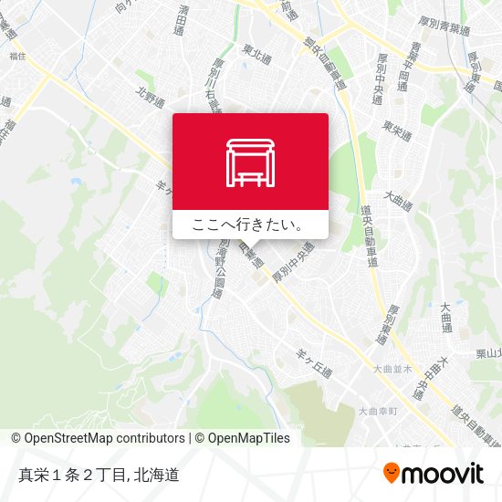 真栄１条２丁目地図