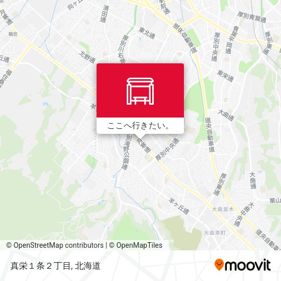 真栄１条２丁目地図