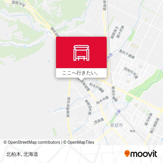 北柏木地図