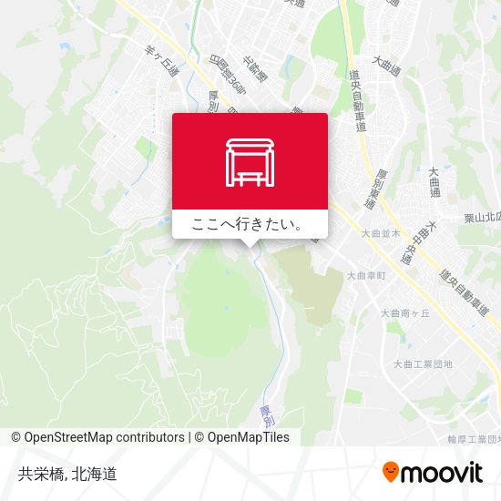 共栄橋地図