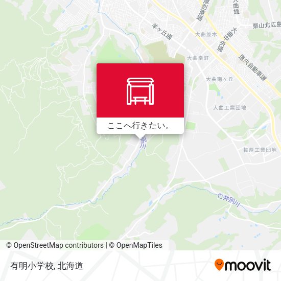 有明小学校地図