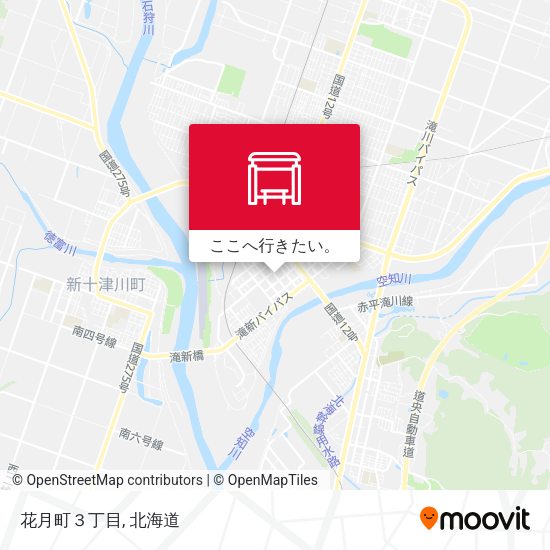 花月町３丁目地図