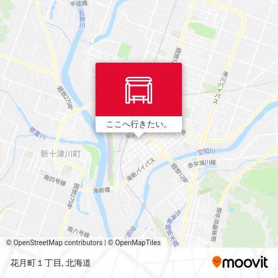 花月町１丁目地図