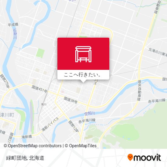 緑町団地地図