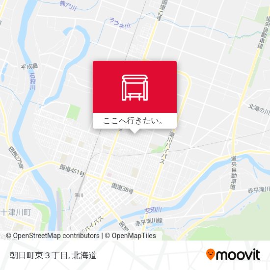 朝日町東３丁目地図