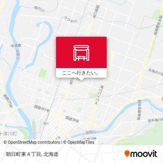 朝日町東４丁目地図