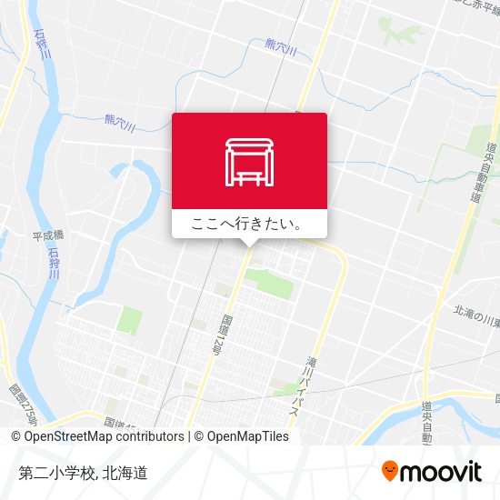 第二小学校地図