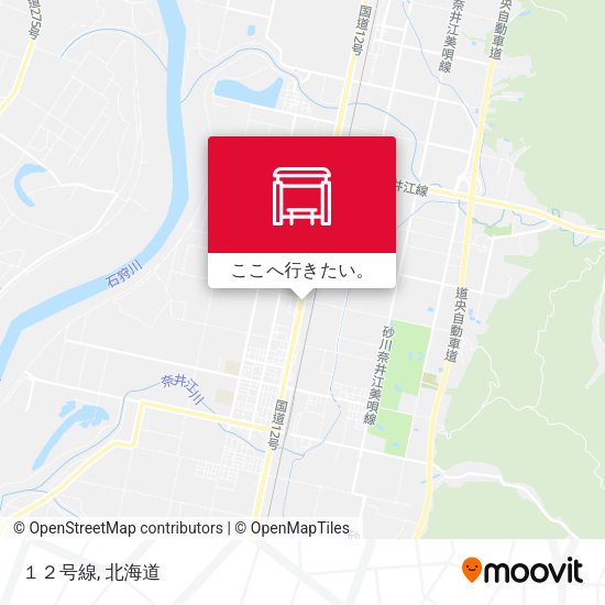 １２号線地図