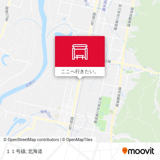 １１号線地図