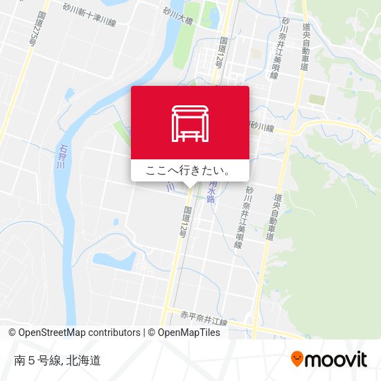南５号線地図