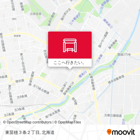 東苗穂３条２丁目地図